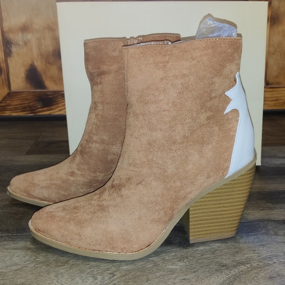 NIB YOKI VELLA- 52 RUST WESTERN BOOTS